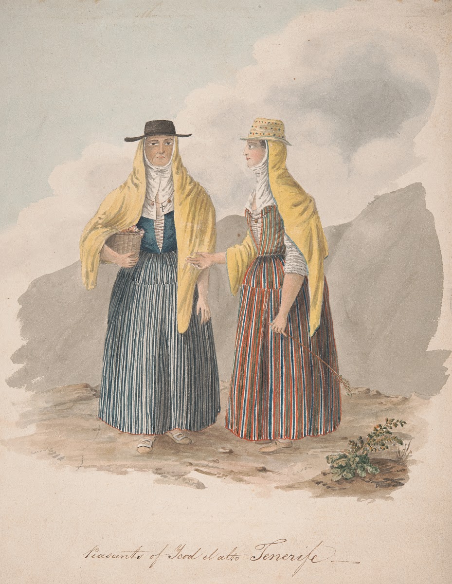Peasants of Ycod el alto Tenerife 1825