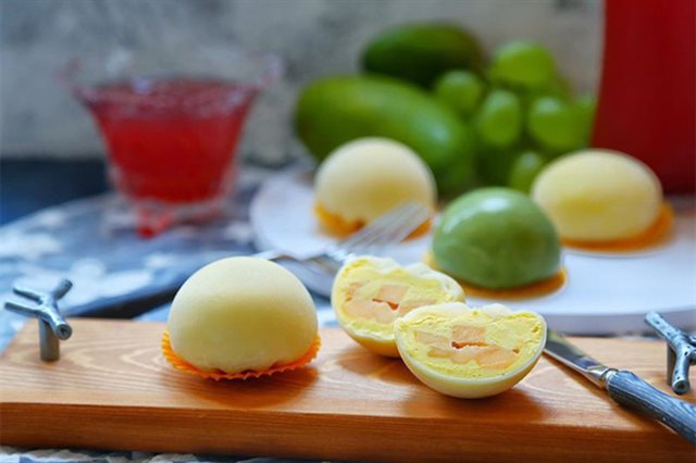 Mochi Nhân Kem Xoài
