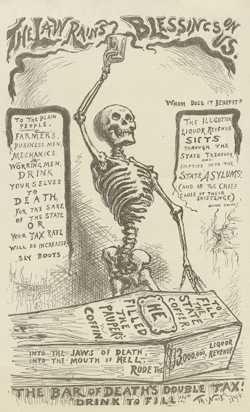 The bar of deaths double tax Drink to fill 1898
