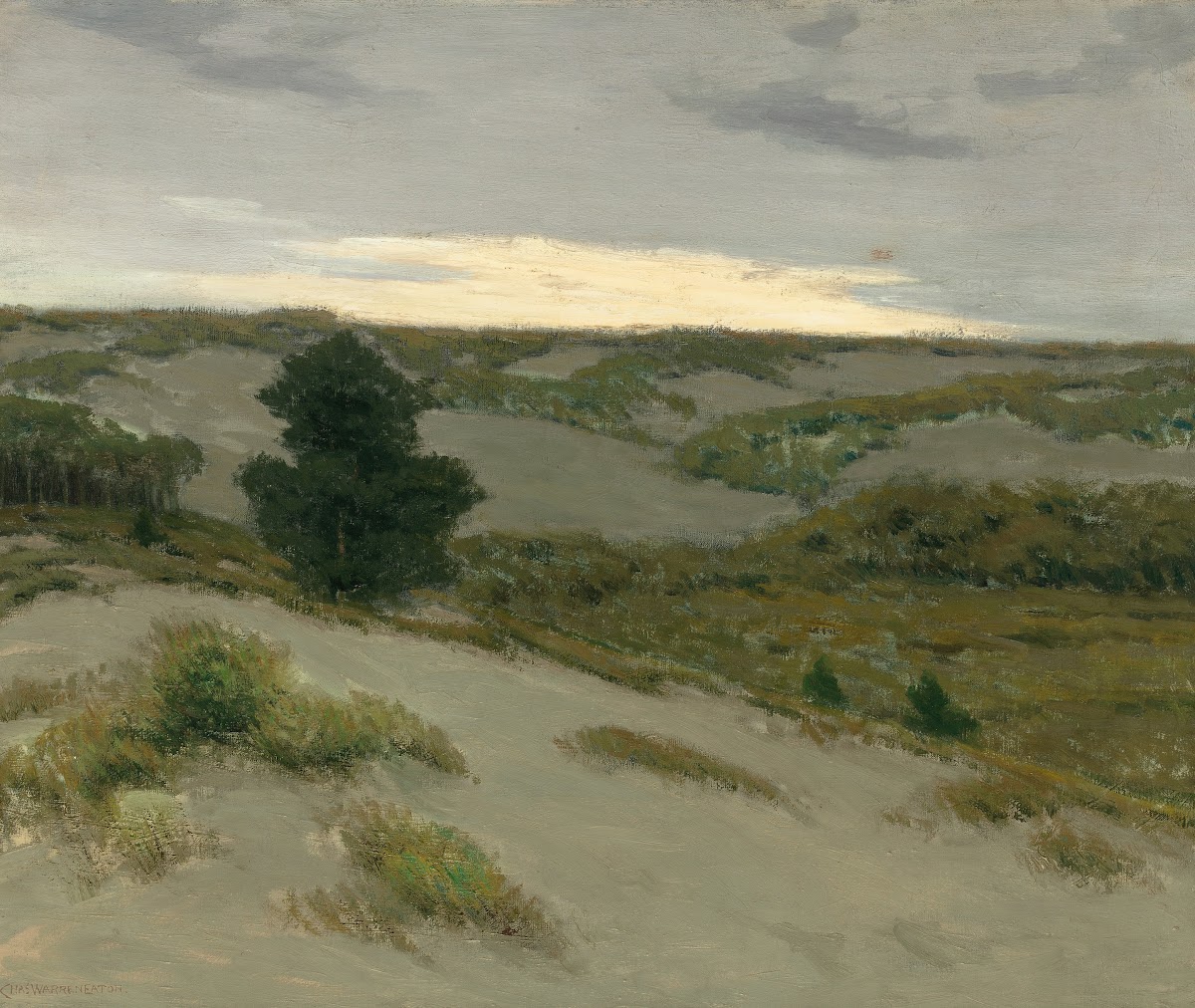 The Gray Dunes Belgium circa 1913