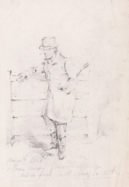 Man Leaning on a Fence 1815