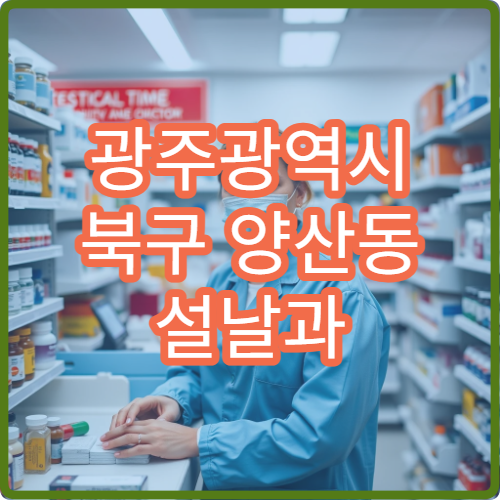 광주광역시 북구 양산동 설날과 구정 연휴 약국