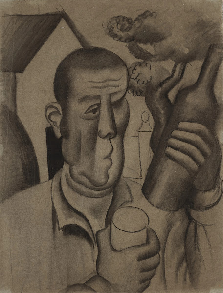 Paysan à la bouteille 1922