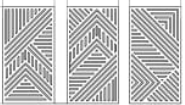 Geometry Wall Decor Panel Dinding 3D