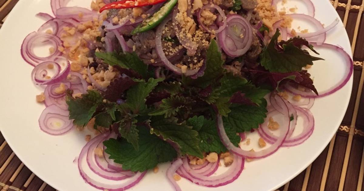 Bò tái chanh