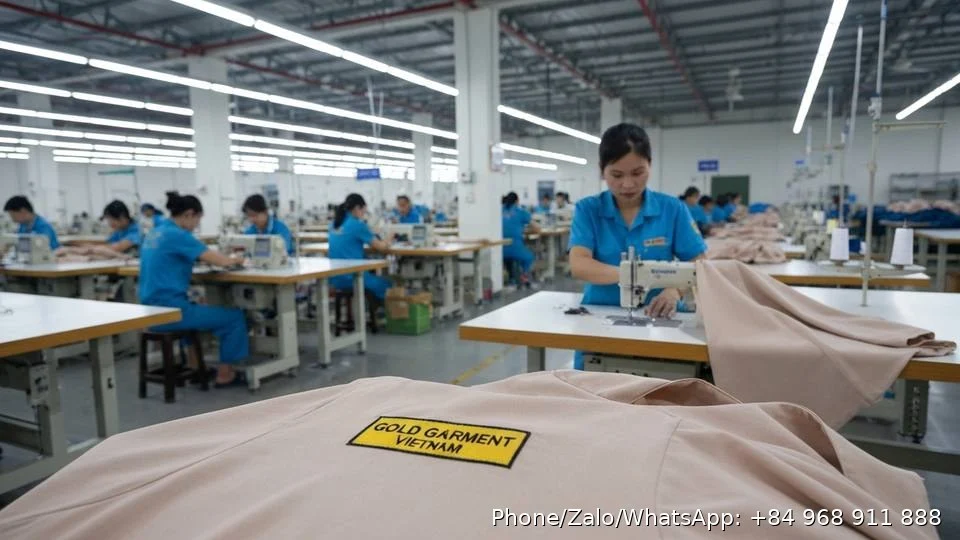Garment Manufacturing - Gold Garment Vietnam