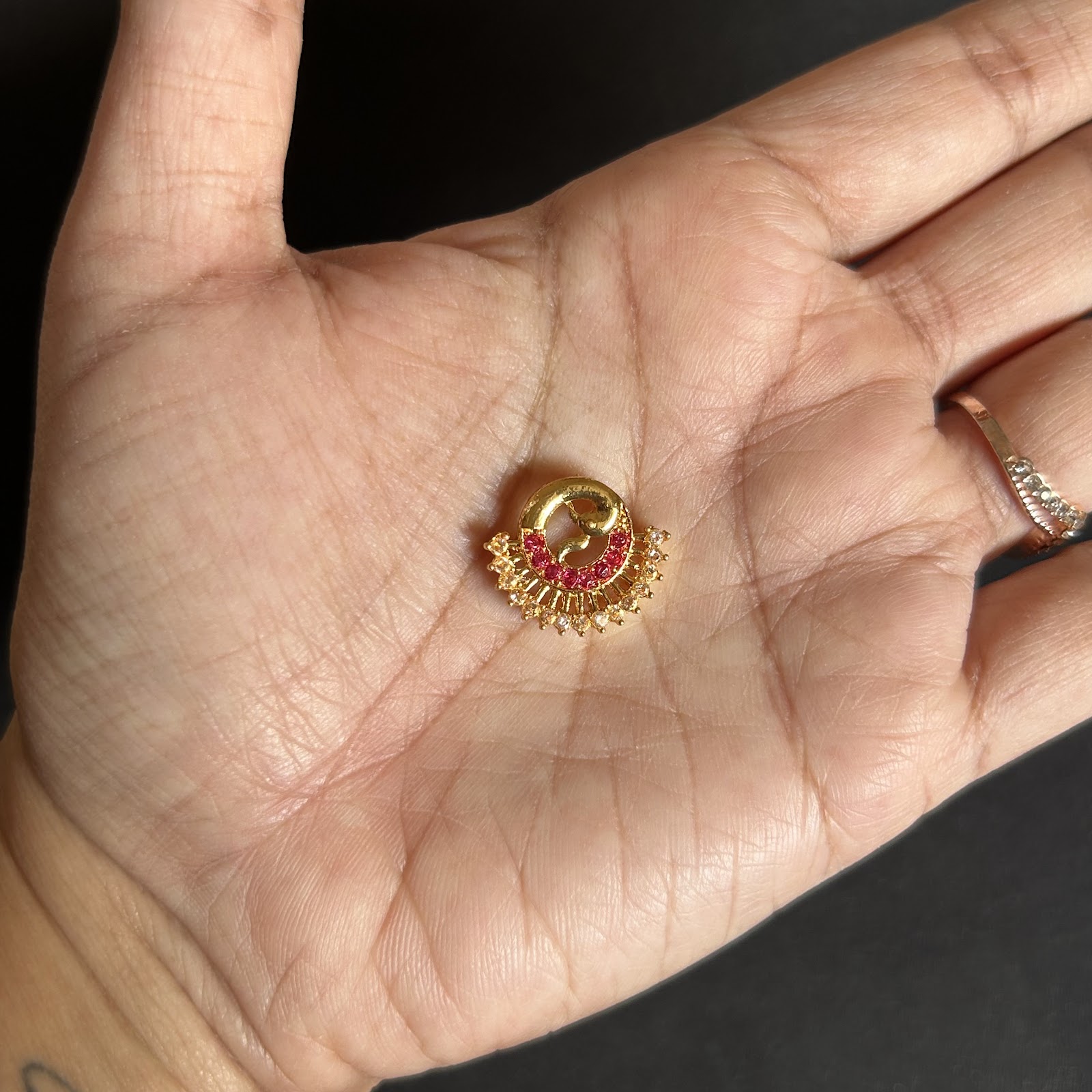 AD Mor pankh diamond pendnet pack of 1