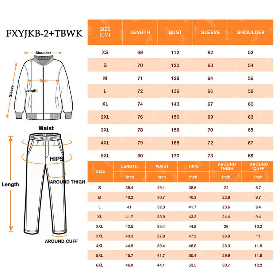 AOP Lightweight Bomber Jacket With Placket Without Sleeve Pocket And Standard Version Sweatpants Two Piece Set