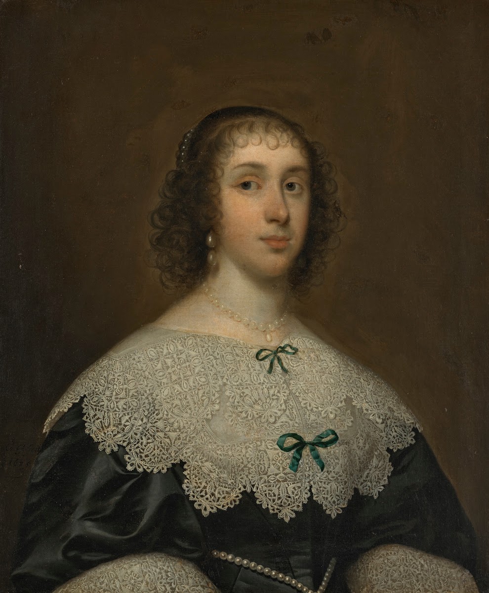 Portrait of a lady traditionally identified as Queen Henrietta Maria 1609 1669 1