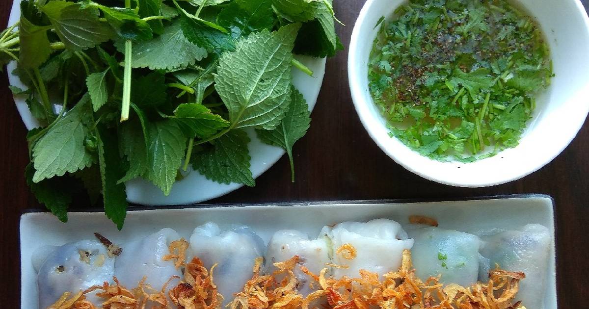 Bánh cuốn tráng chảo