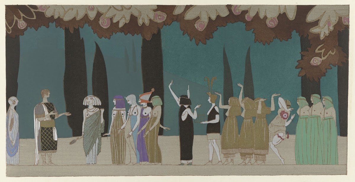 Aphrodite  Dans les jardins de la Déesse 1914