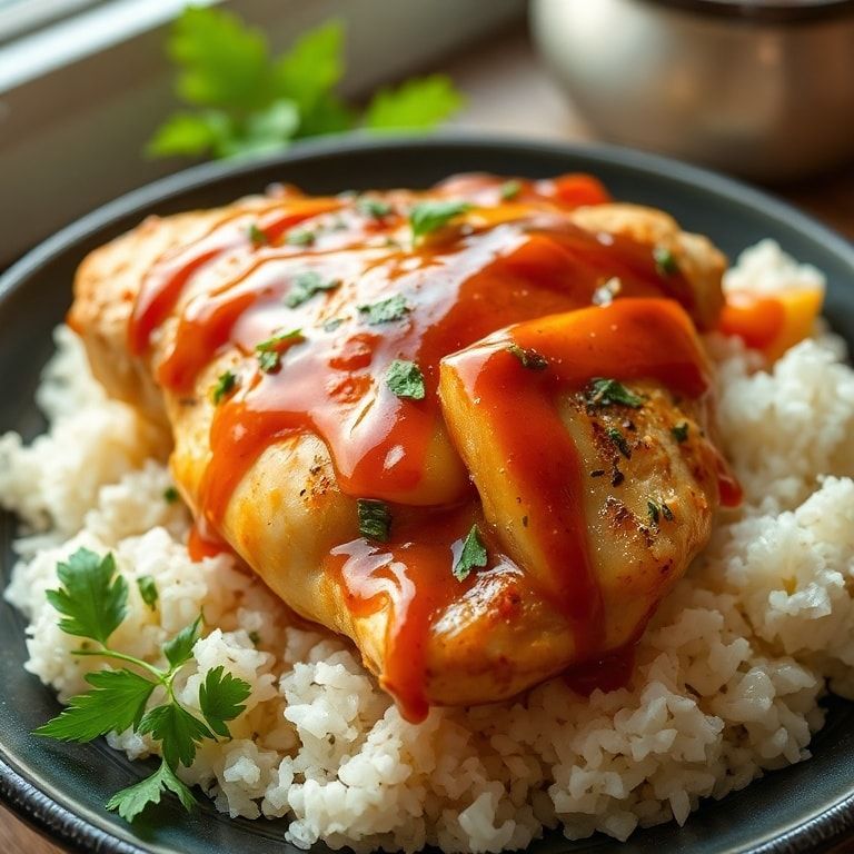 Easy Crockpot Hawaiian Chicken Recipe for Dinner: Quick & Flavorful Family Meal finished
