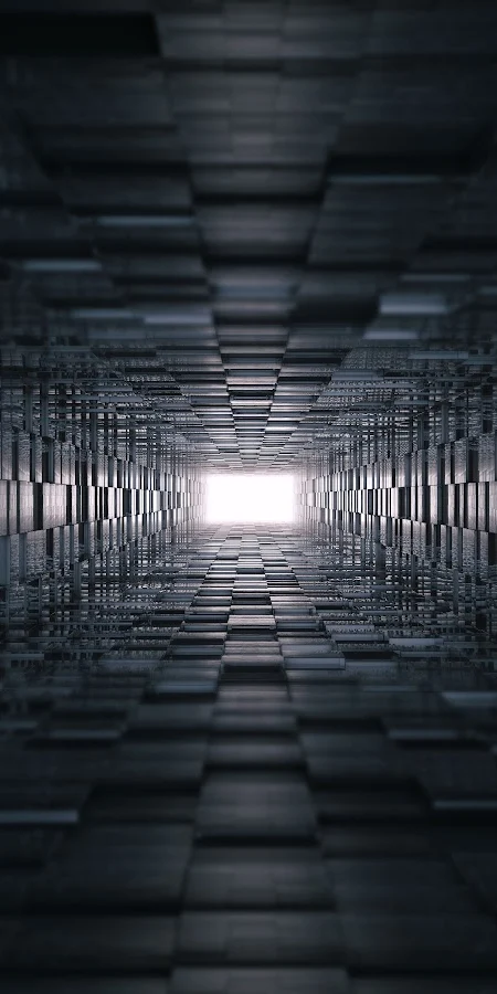 Abstract, 3D Abstract, Geometry, 3D Blocks, Digital Art 8K Phone Wallpaper