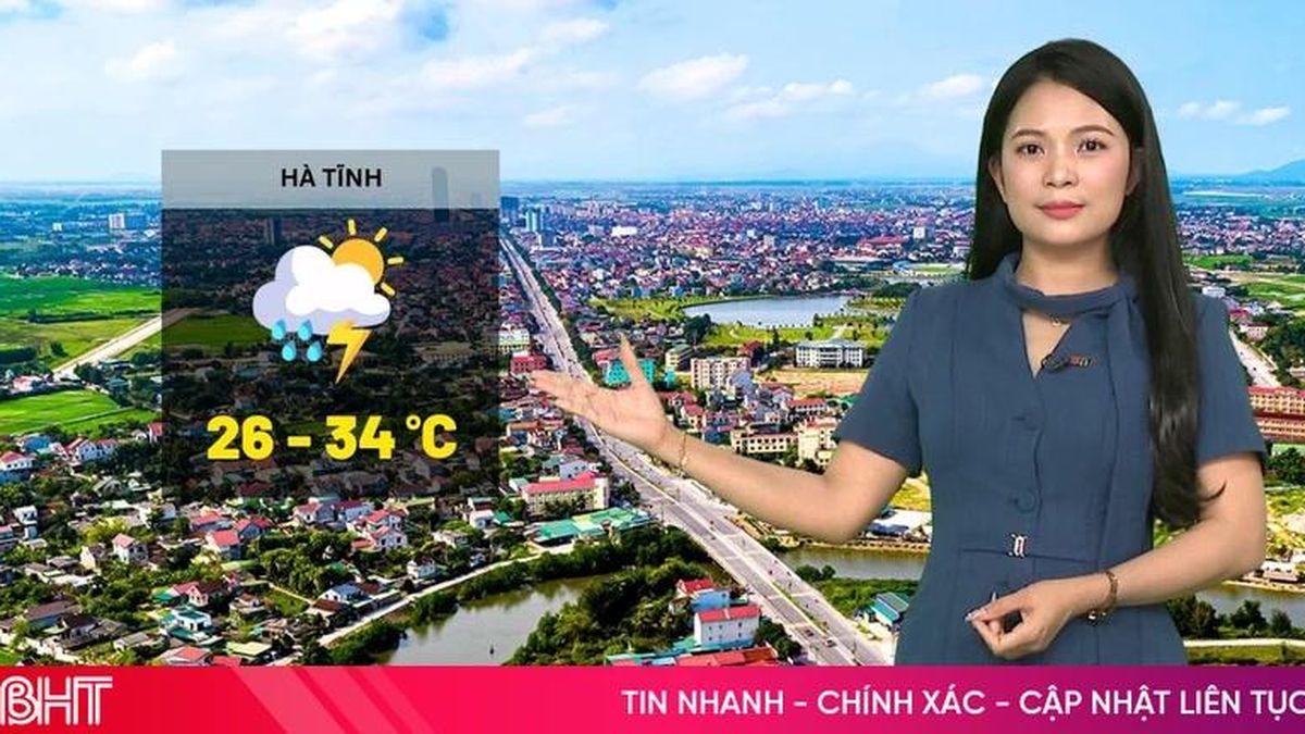Dự báo thời tiết Hà Tĩnh ngày 2/7: nắng gián đoạn, mưa rào và giông - Báo Hà Tĩnh