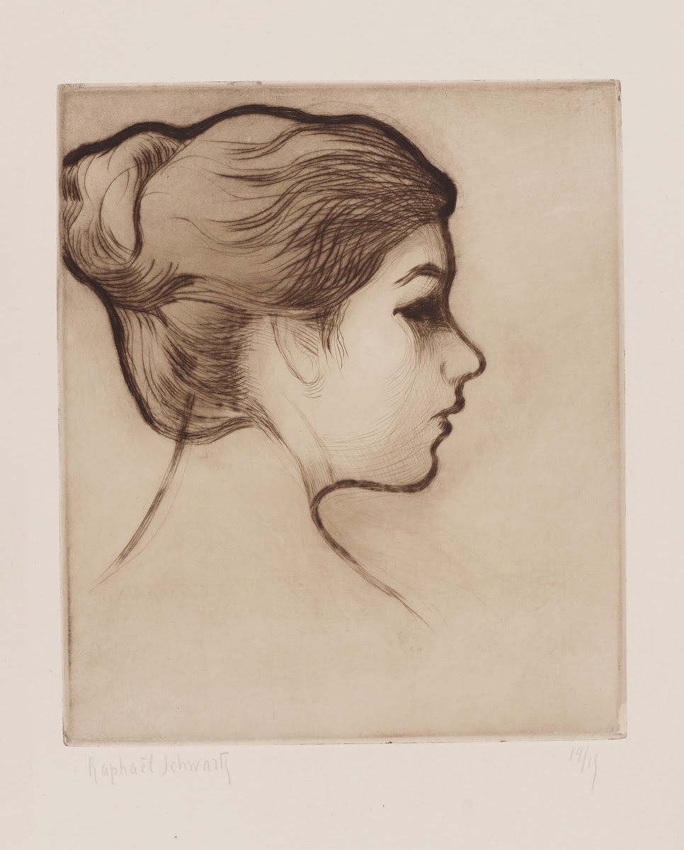 Profil de femme 1912