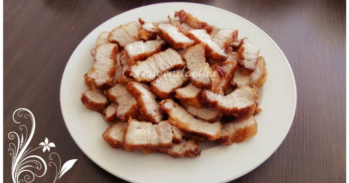 Thịt Ba Chỉ chiên giòn