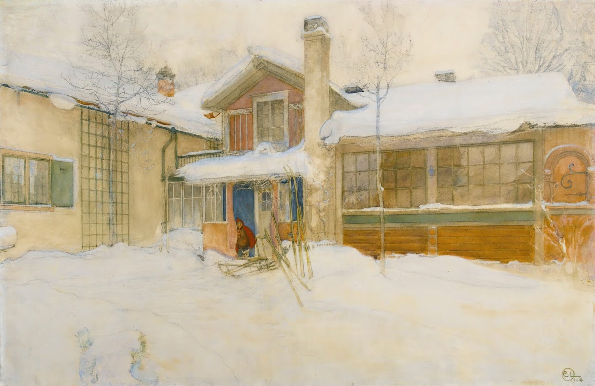 My Country Cottage In Winter Sundborn 1904