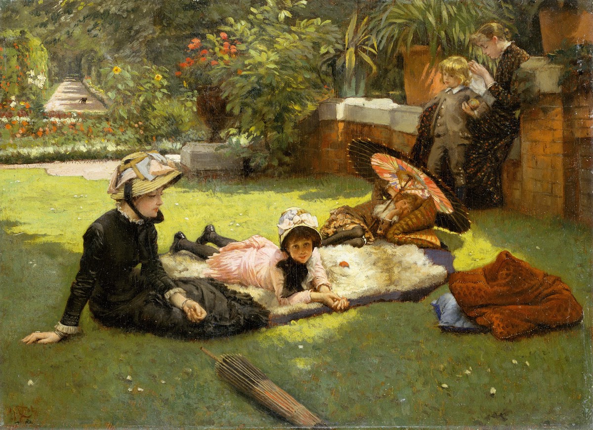 In Full Sunlight En plein soleil ca 1881