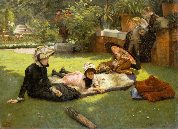 In Full Sunlight En plein soleil ca 1881