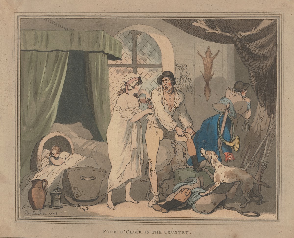 Four oclock in the country 1790
