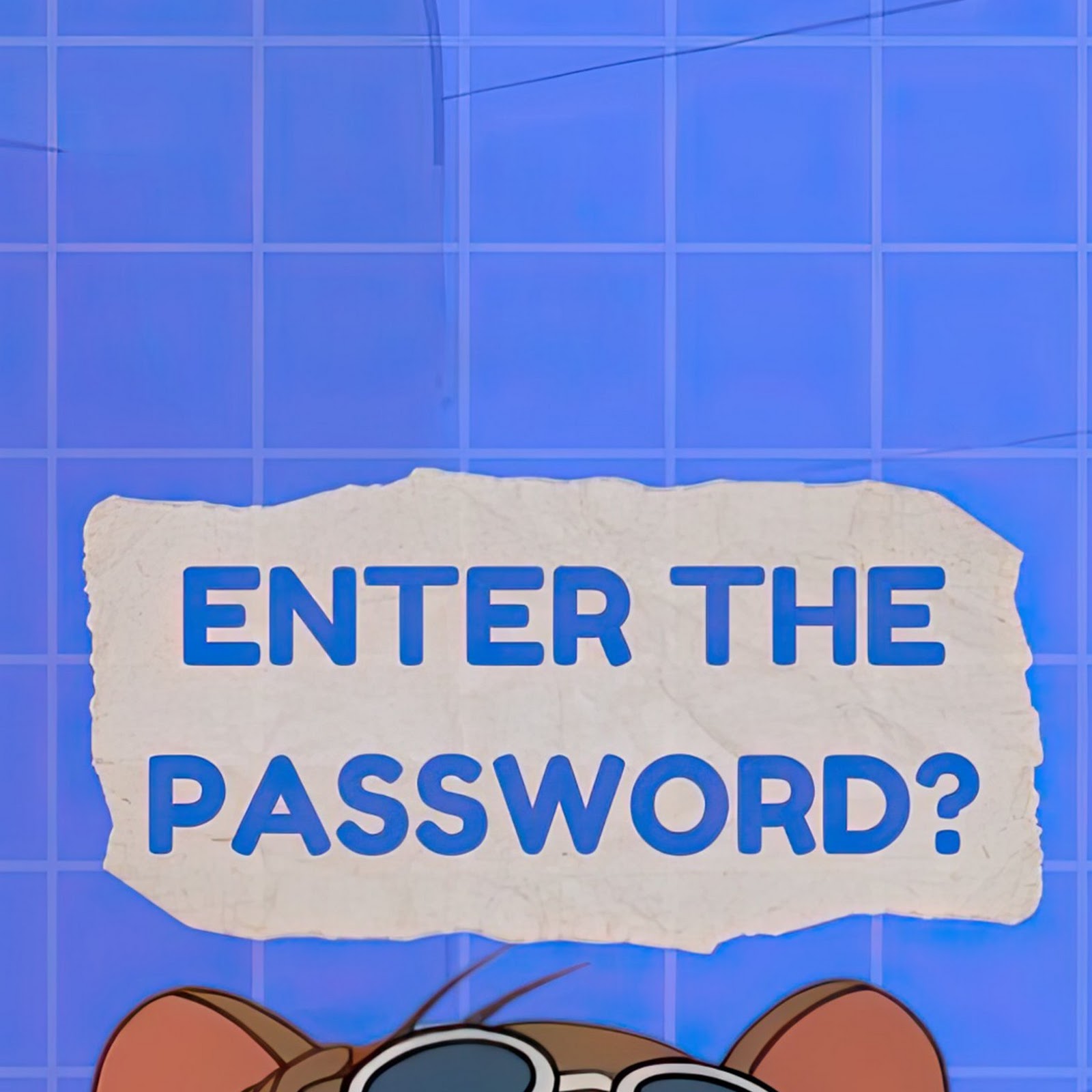 Download Password, Security, Cartoon, Jerry 2K iPhone