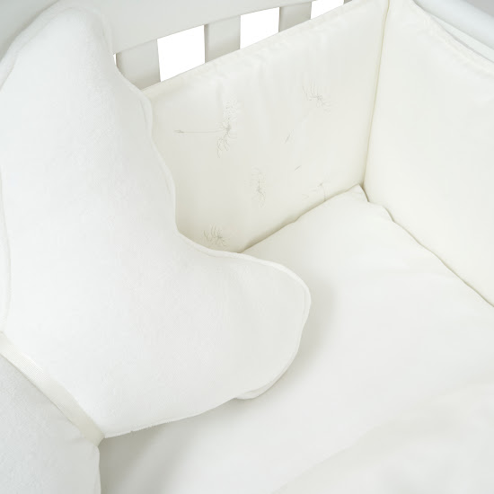 Bedding set 8 el Babycentre & Twins Dandelion ecru