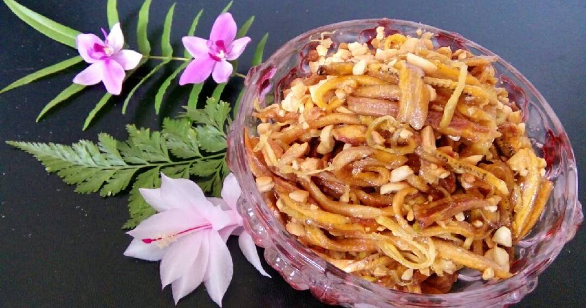 Mứt chuối xào gừng #ngon_bất_ngờ