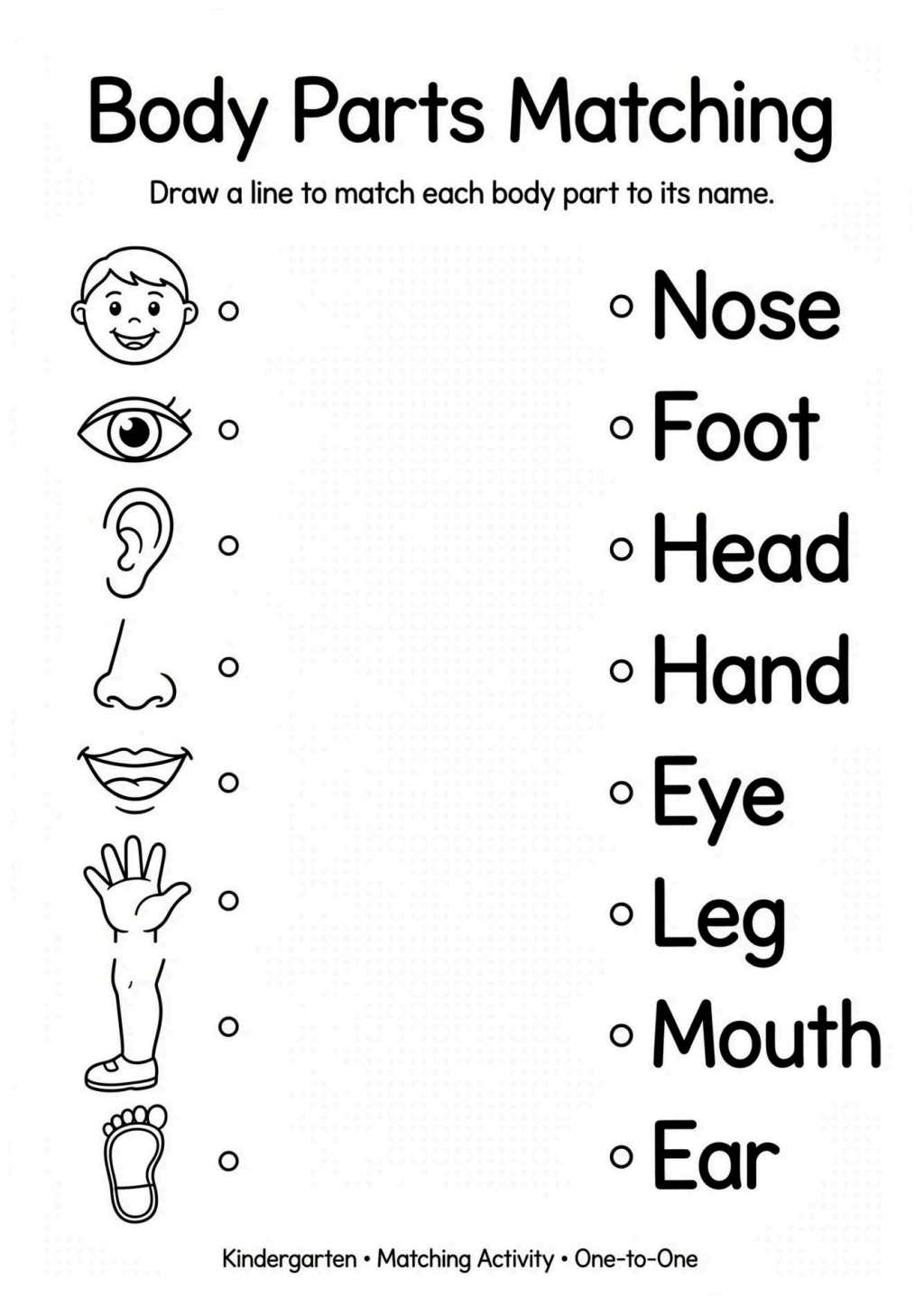 Body Parts Matching