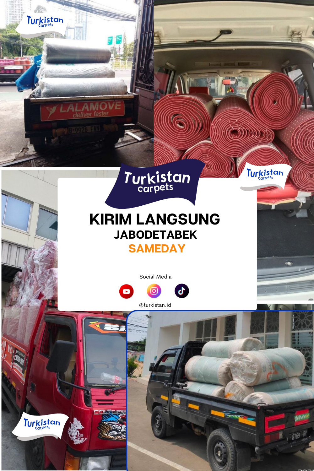 Pengiriman Karpet 2