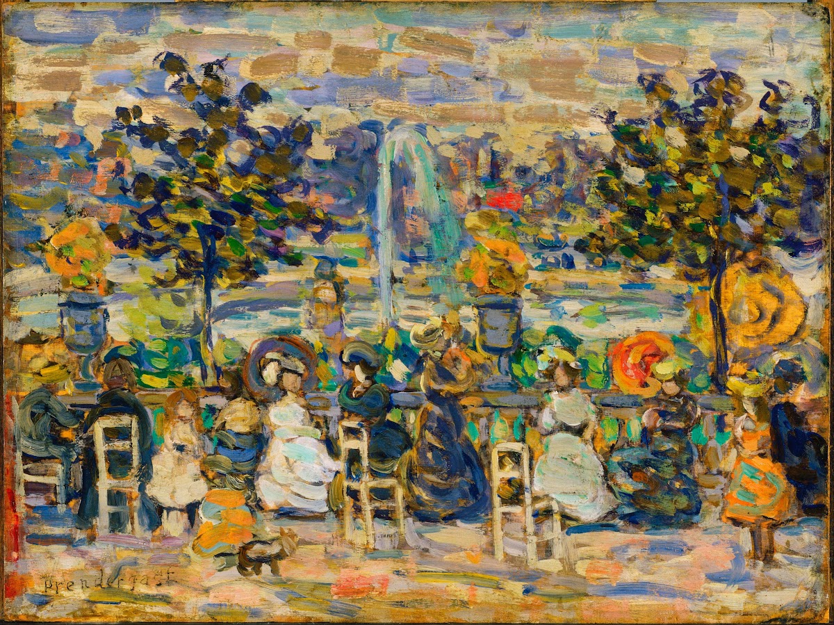 In Luxembourg Gardens
