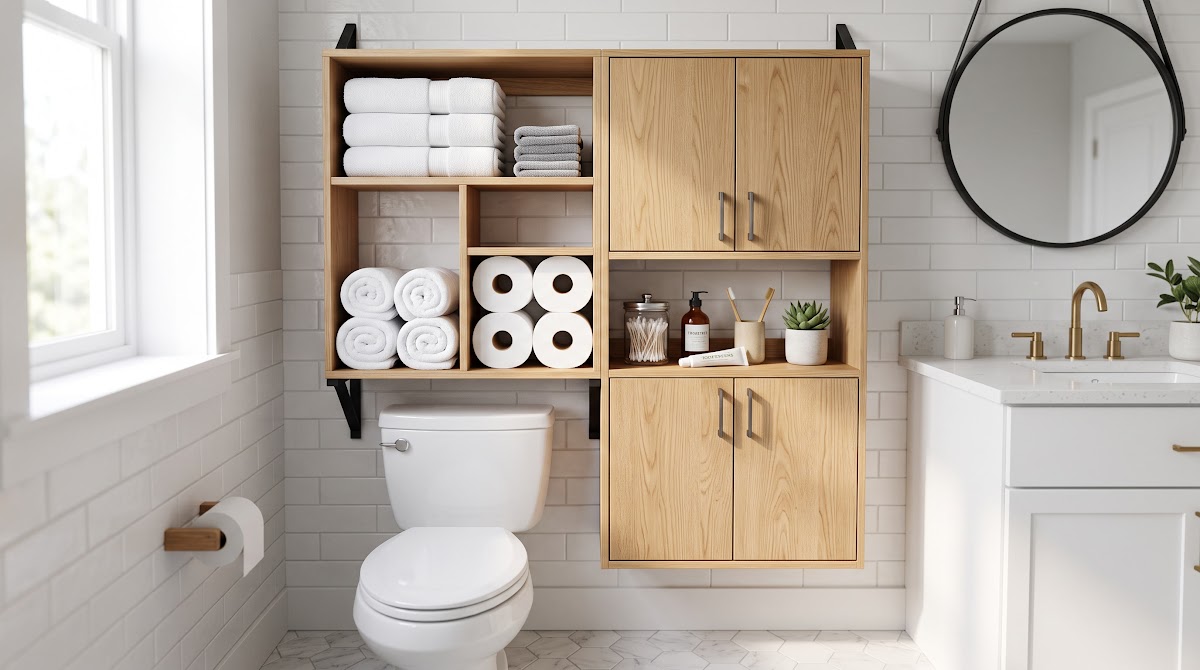 Best Over Toilet Storage Cabinets for Bathrooms (2026) - BEST PREMIUM — IN CONTEXT