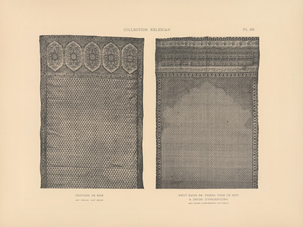 La collection Kelekian Etoffes  tapis dOrient  de Venise Pl066 1900