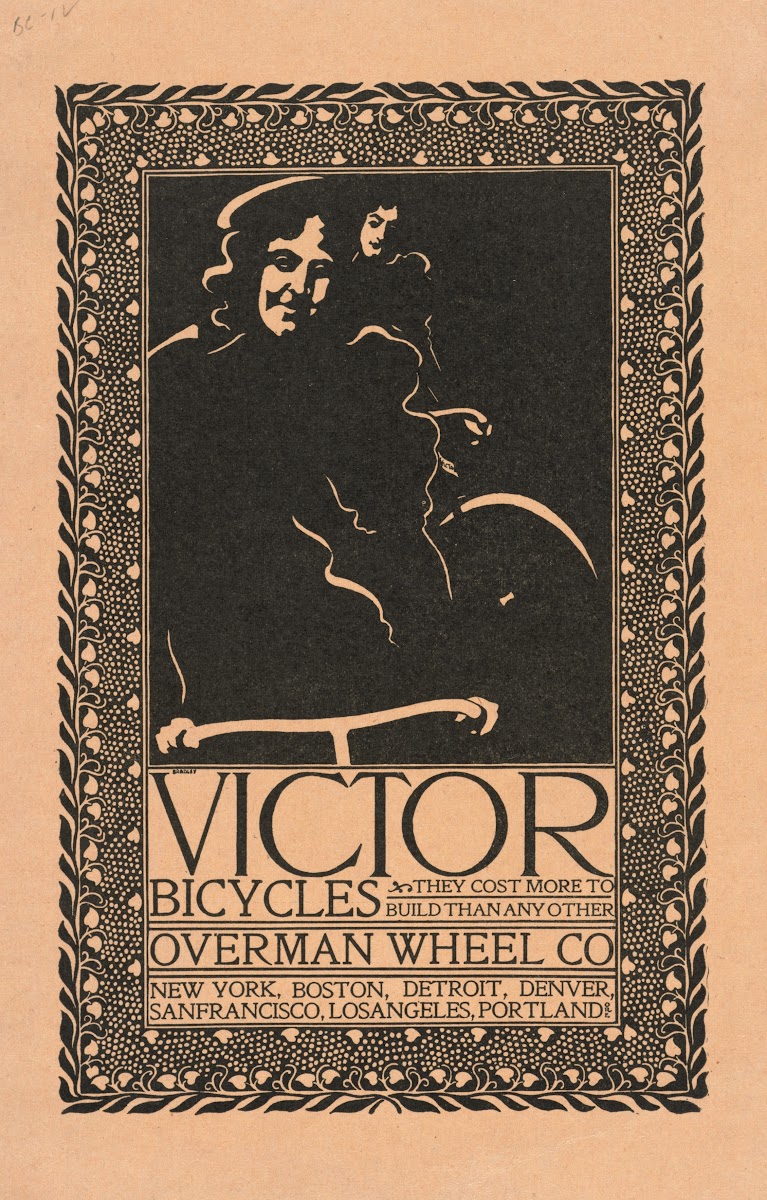 Victor bicycles Overman Wheel Co 1890 1920