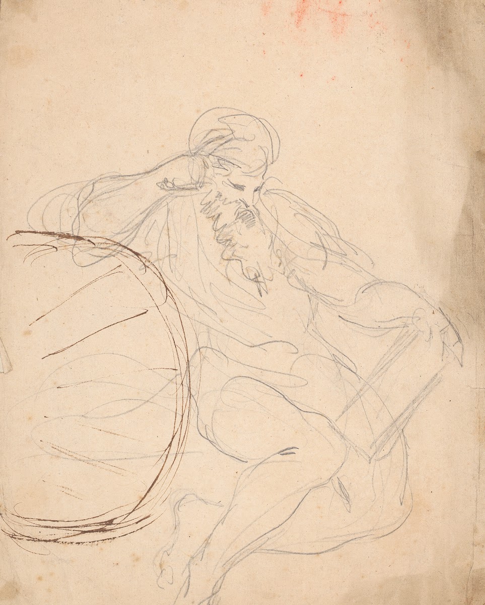 Bearded Man Seated
