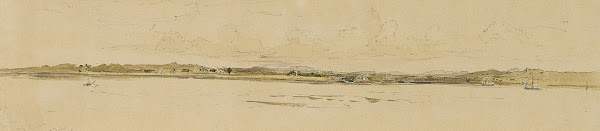 Die Reede von Point de Galle auf Ceylon Sri Lanka 1858