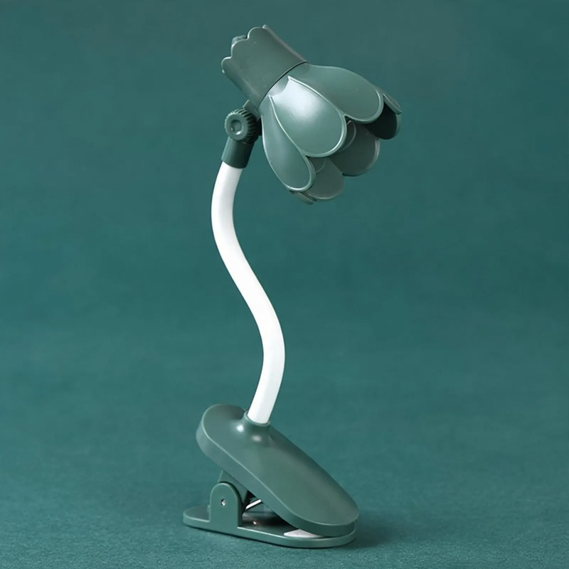 Mini Clip Light for Nightstand and Student Dorm