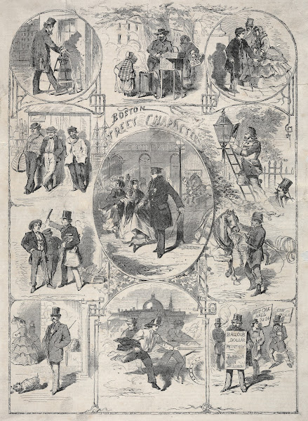 Boston Street Characters 1859
