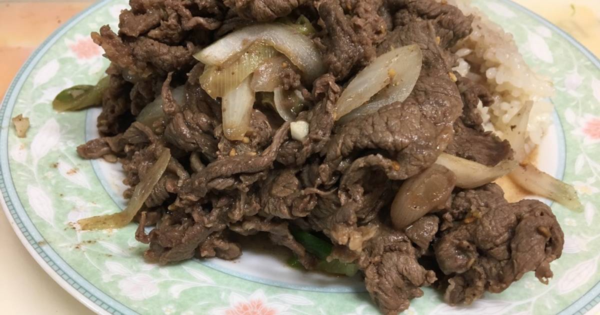 Thịt bò xào Hàn Quốc(bulgogi)