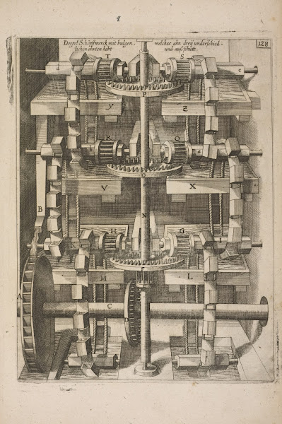 Fig CXXIIX Haustrum sextuplex per capsulas 1662