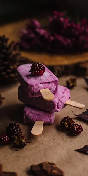 Ice Cream, Swedish Cuisine, Berry, Dessert, Dish Full HD iPhone Wallpaper Background