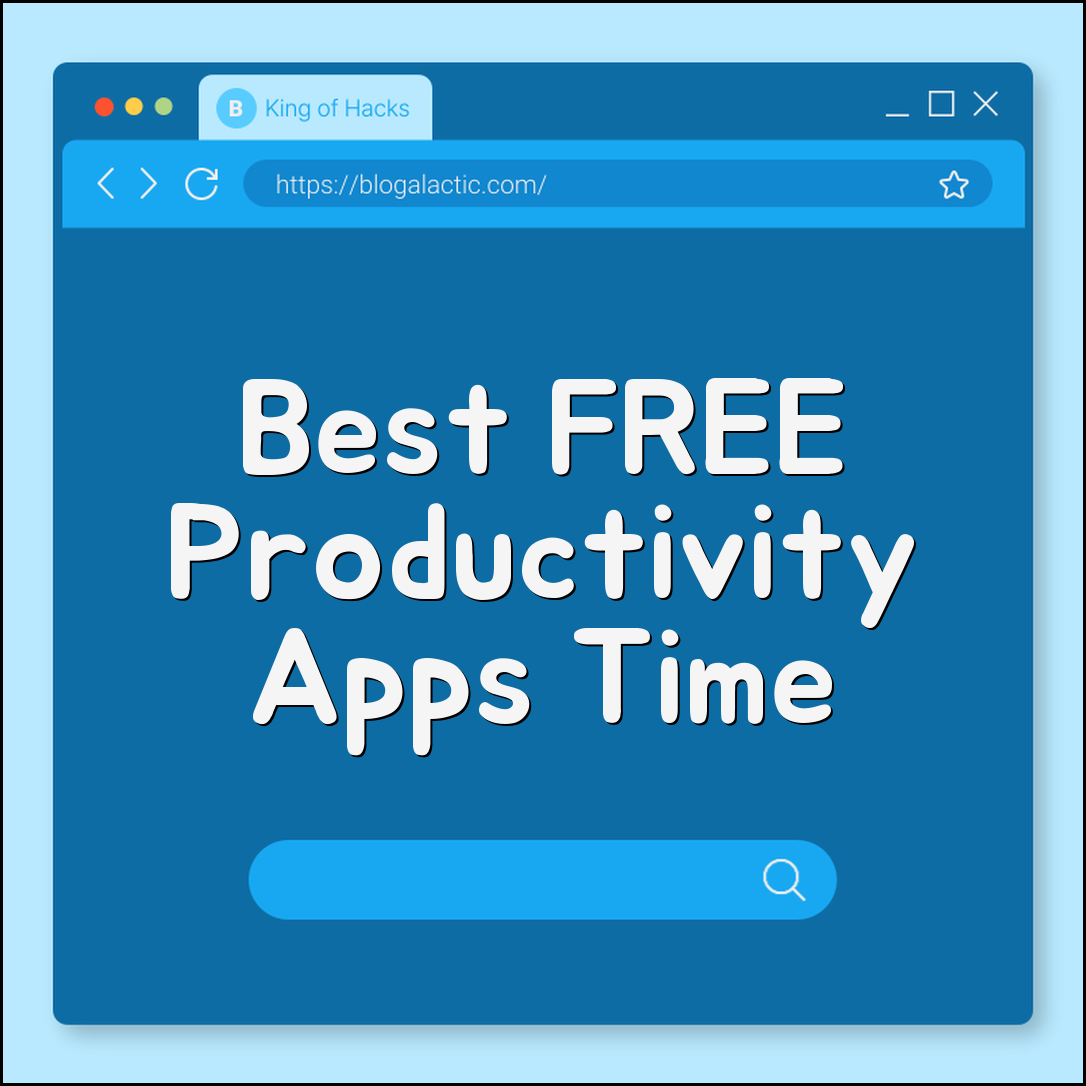 Best free productivity apps (time tracking, notes, habits)