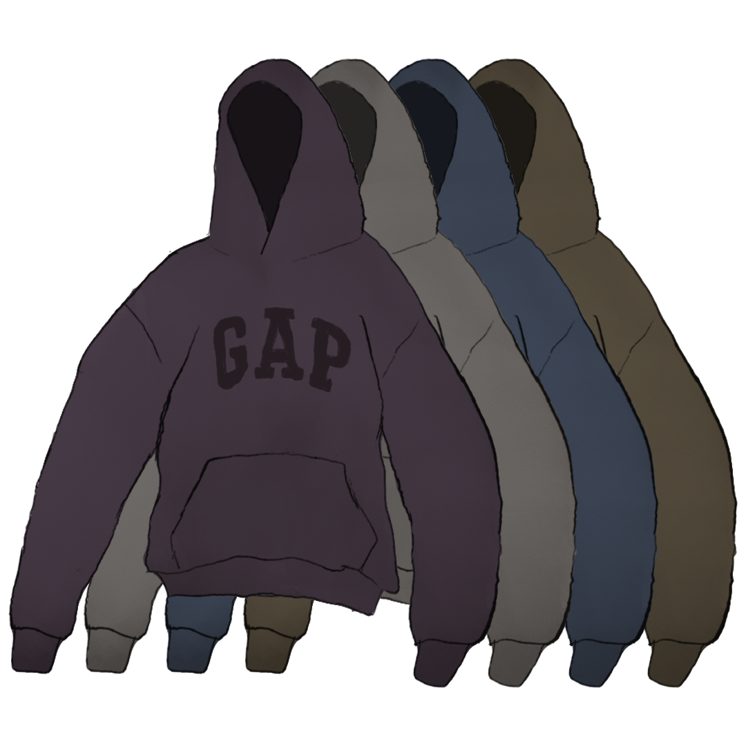 Yeezy DOVE SHRUNKEN HOODIE  product image