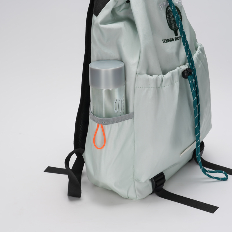 Nylon backpack, ultra-lightweight, drawstring