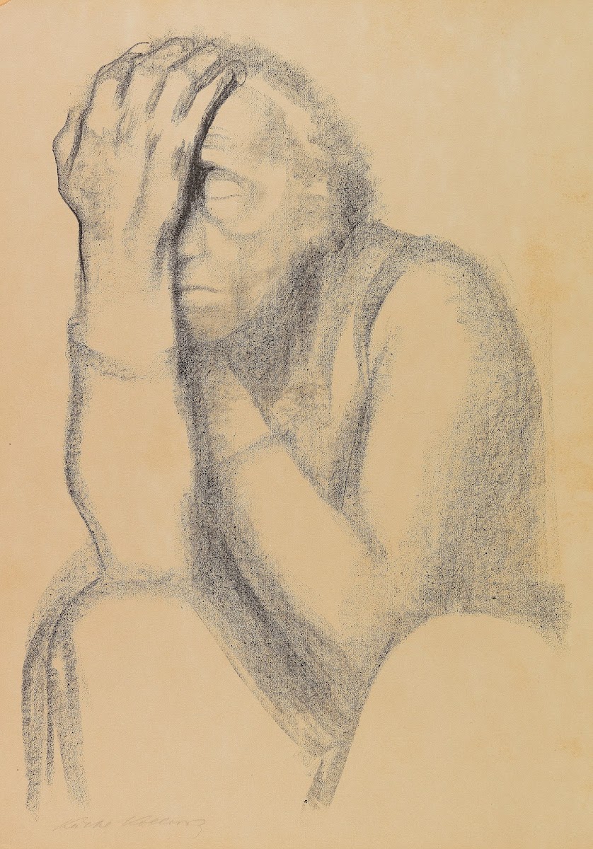 Nachdenkende Frau 1920