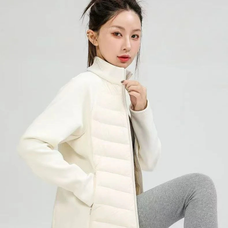 Sportliche Damen-Steppjacke mit Stehkragen