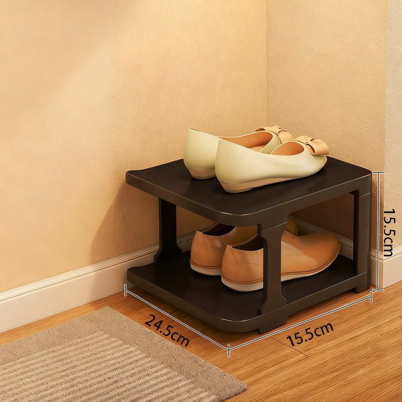 Plastic Shoe Rack, 9-Tier