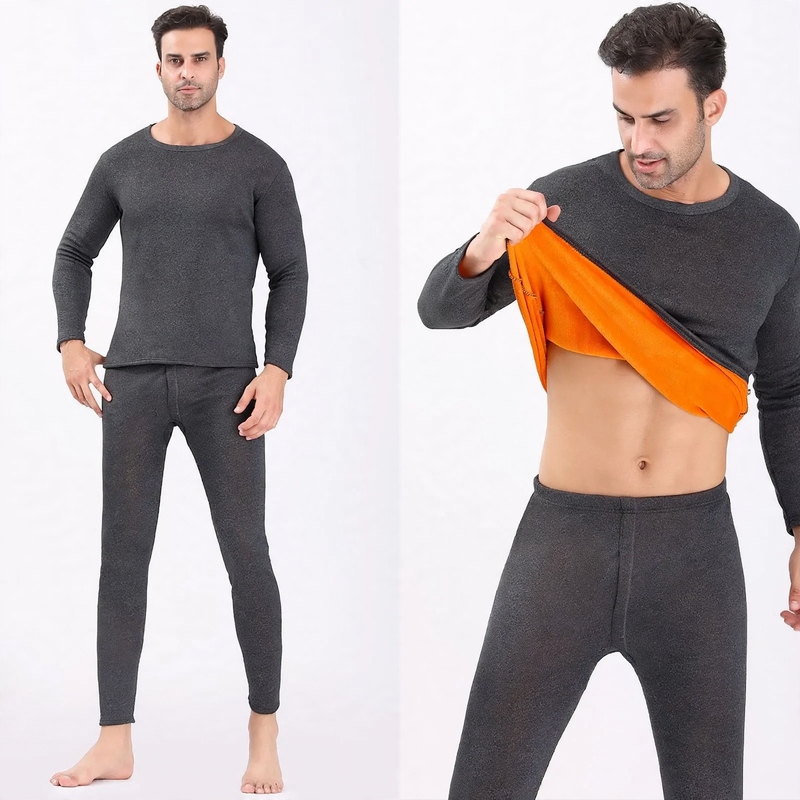 Thermal underwear set, lined, for men and women