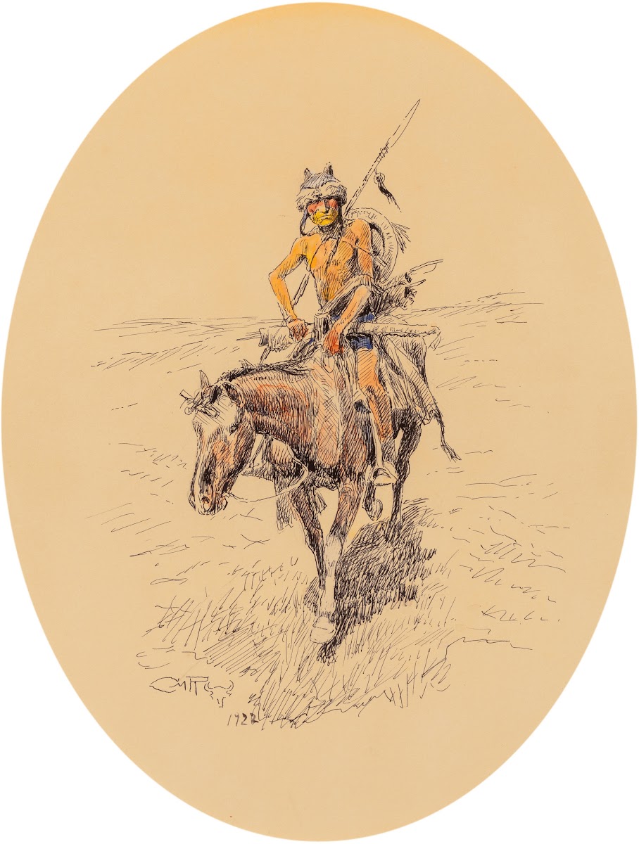 Assiniboine Warrior 1922