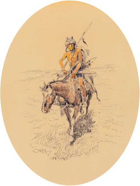 Assiniboine Warrior 1922