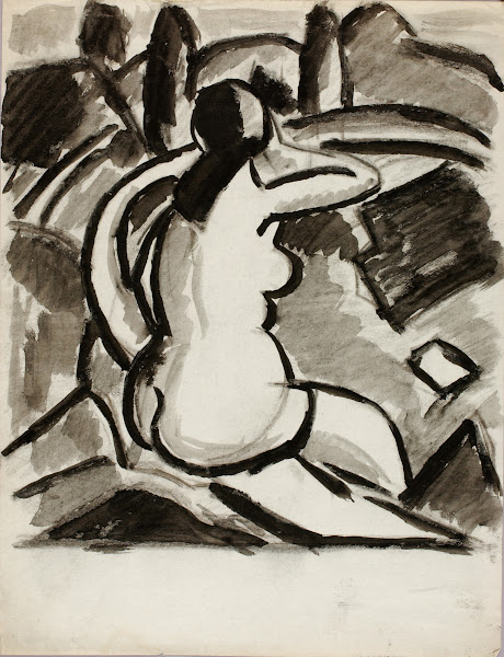 Seated Female Nude